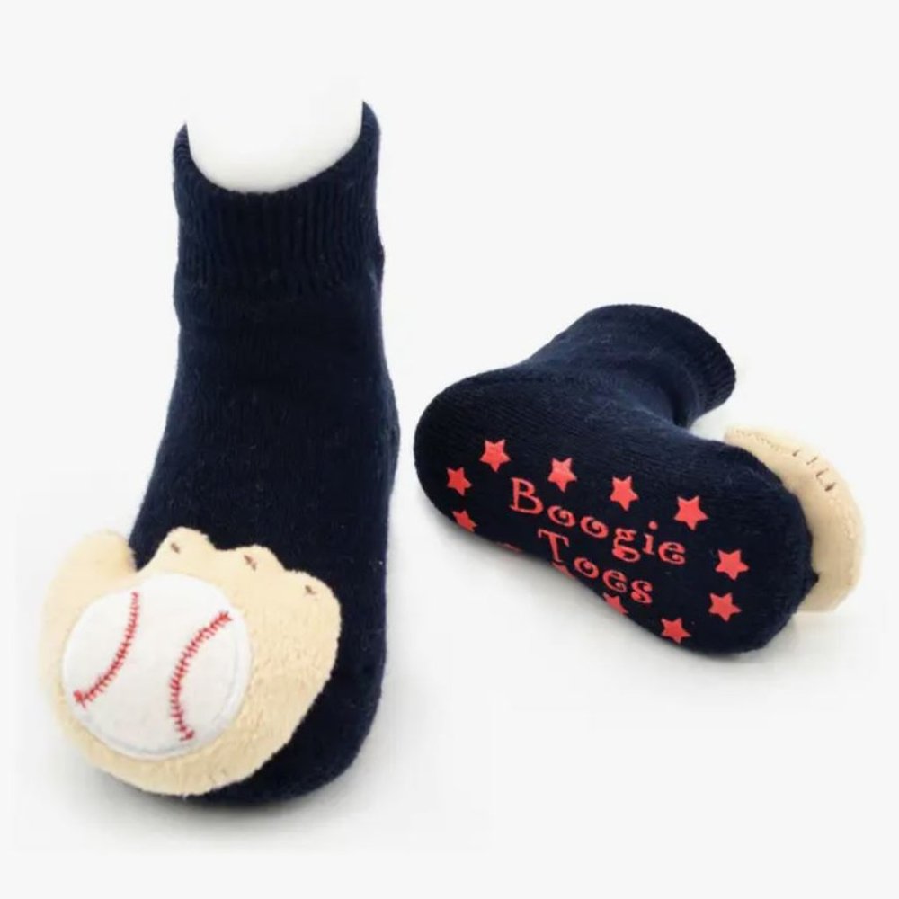 Baseball Rattle Socks New